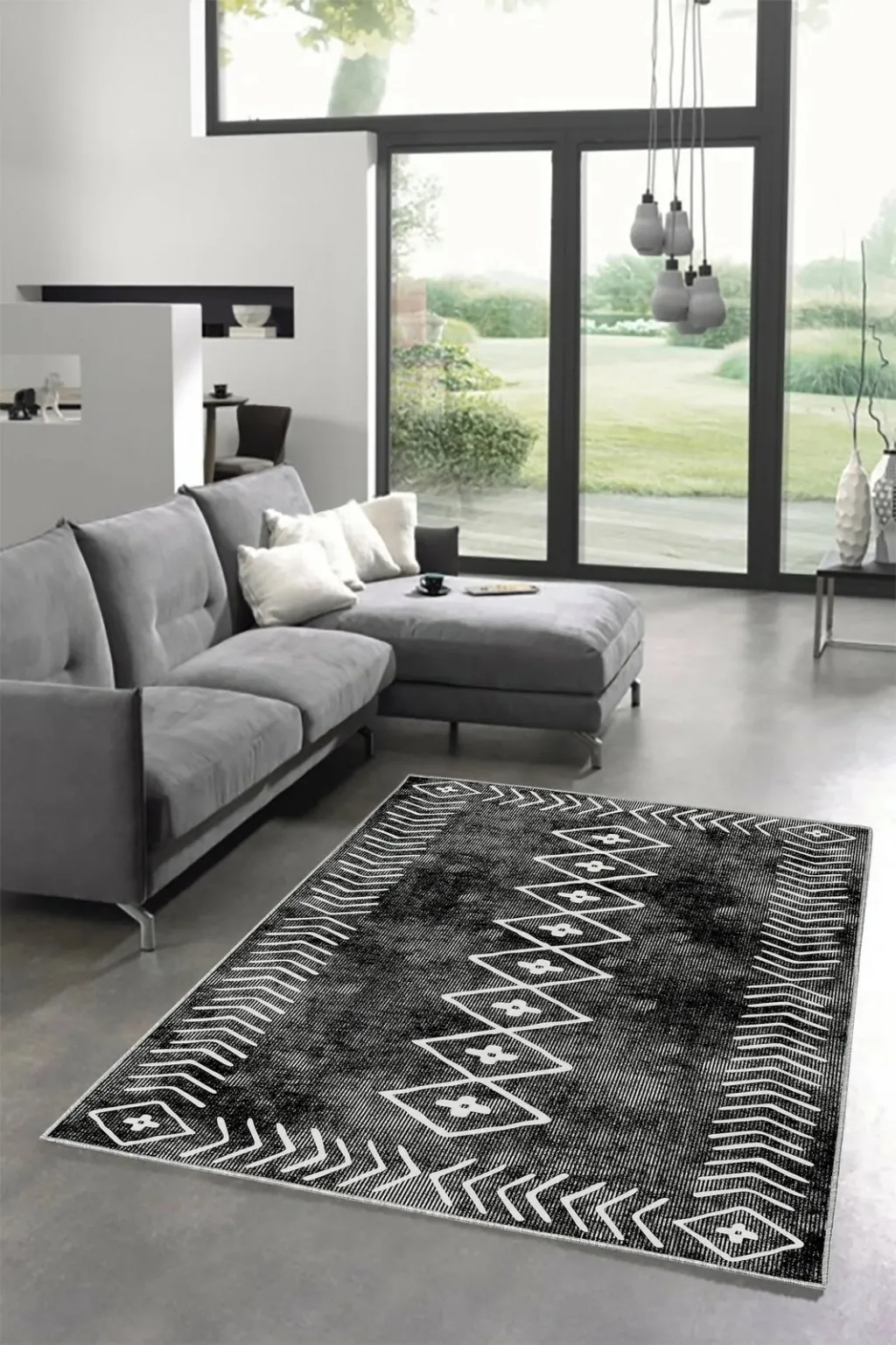 Qilim (80 x 120) Conceptum Hypnose, W1050, shumëngjyrësh - 1