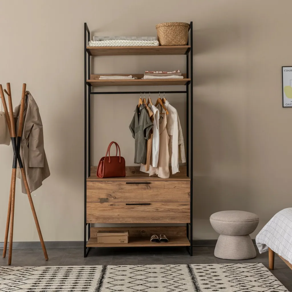 Dollap Hanah Home Dynamic - 12, ngjyrë Atlantic Pine, 104x225x52cm - 1