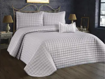 Set mbulesë dysheku dopio, L'essentiel, Yıldız, ngjyrë gri
