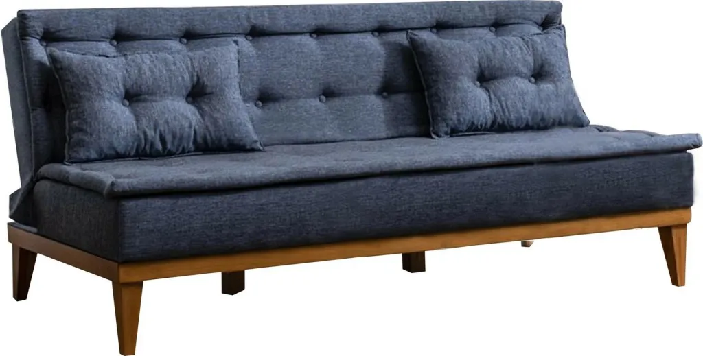 Set divan-krevat Atelier del Sofa, ngjyrë kaltër e errët, Fuoco-TKM06-1048 - 8