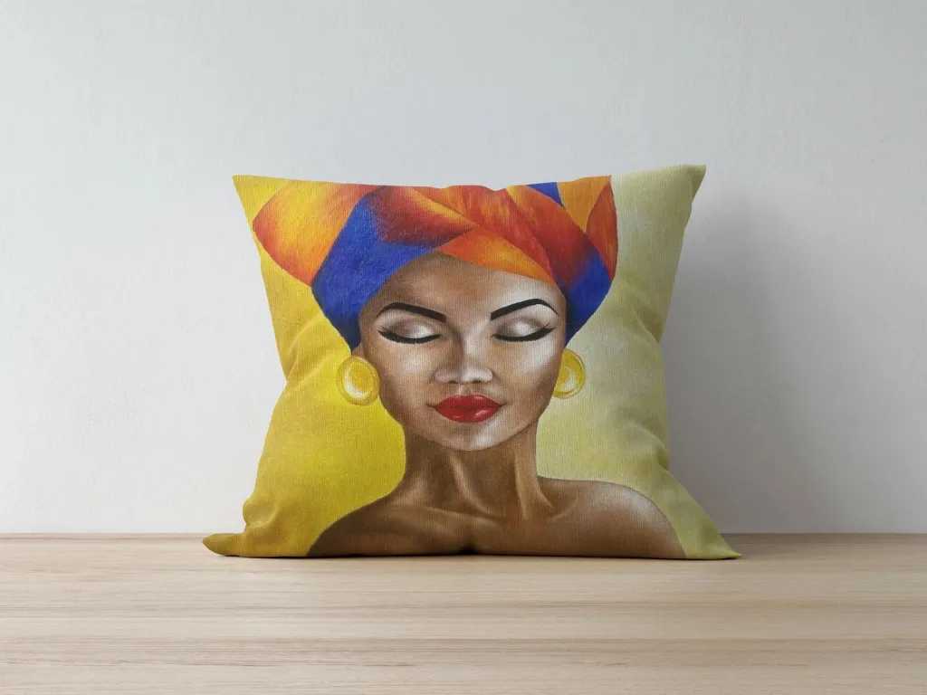 Jastëk dekorativ Aberto Design, a1169, shumëngjyrësh, 43x43cm - 1