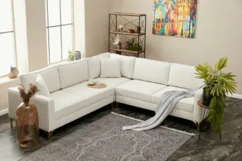 Këndore Atelier del Sofa, krem, ar