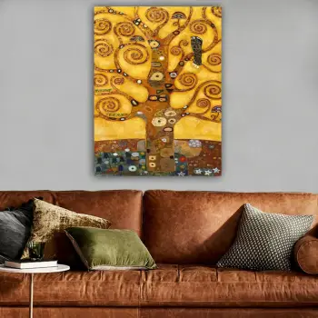 Pikturë dekorative në kanavacë, Gustav Klimt, shumëngjyrëshe, WY158, 70x100cm