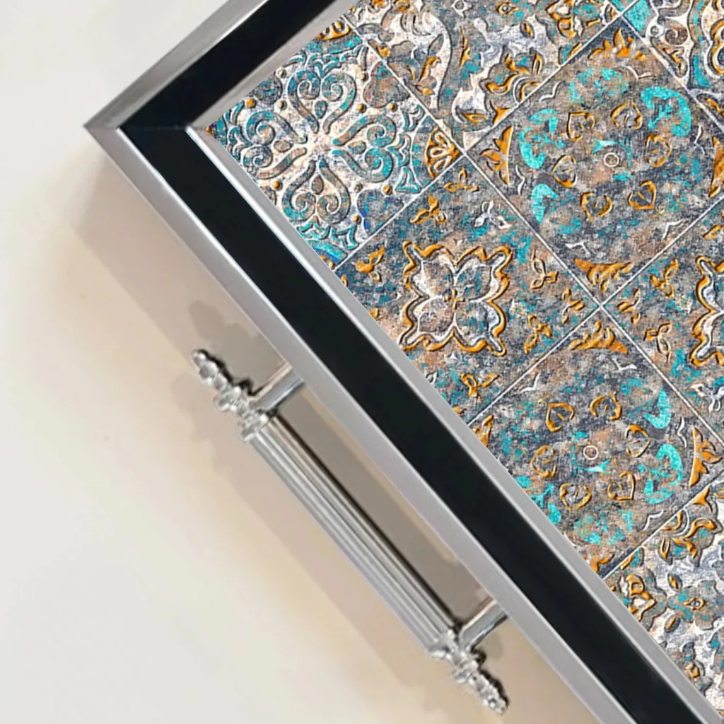 Tabaka qelqi Aberto Design, TPG9857, shumëngjyrëshe - 3