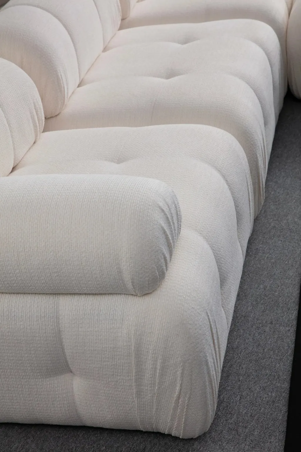 Divan treshe Atelier del Sofa, i bardhë, Costor - 3