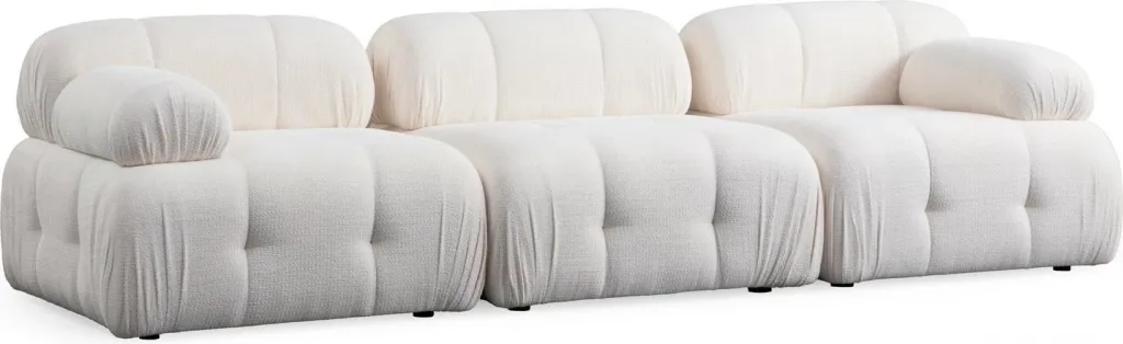 Divan treshe Atelier del Sofa, i bardhë, Costor - 4