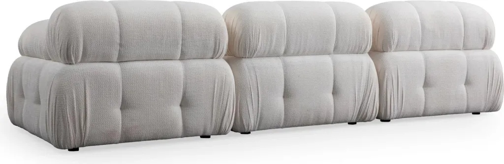 Divan treshe Atelier del Sofa, i bardhë, Costor - 5