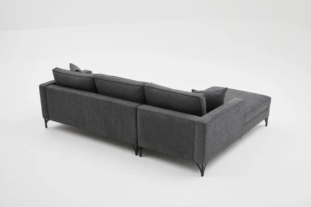 Këndare Atelier del Sofa, Berlin majtas, anthracite, e zezë - 6