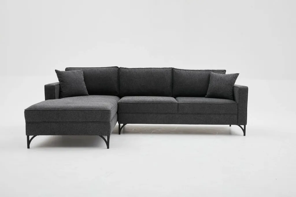 Këndare Atelier del Sofa, Berlin majtas, anthracite, e zezë - 7
