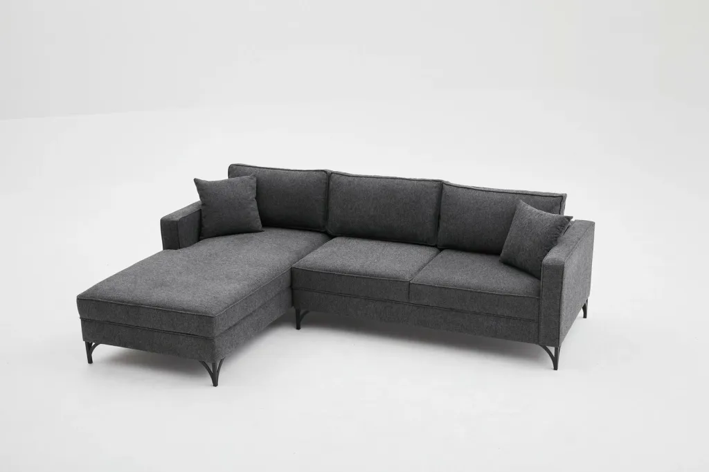 Këndare Atelier del Sofa, Berlin majtas, anthracite, e zezë - 8