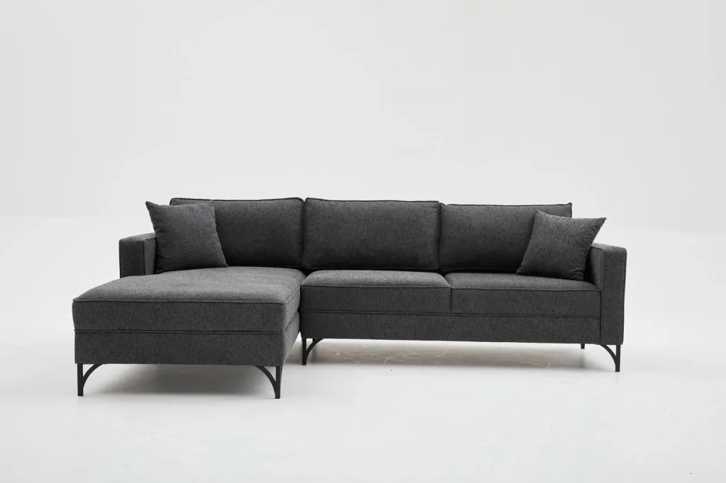 Këndare Atelier del Sofa, Berlin majtas, anthracite, e zezë - 9