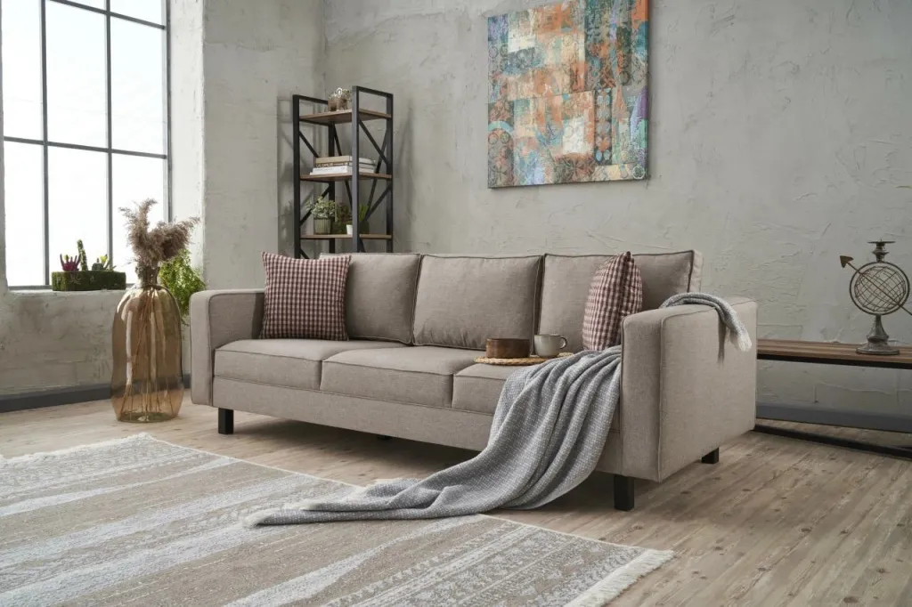 Divan treshe Atelier del Sofa, lino Kale, krem - 2
