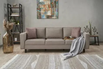 Divan treshe Atelier del Sofa, lino Kale, krem