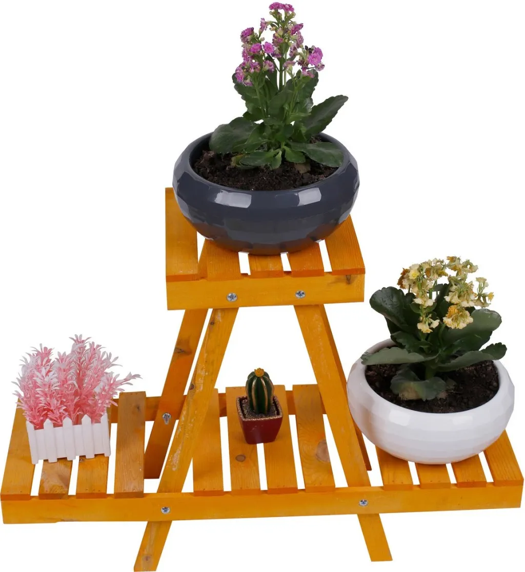 Jardiniere Aberto Design, 212-S, ngjyrë e zezë, druri - 1