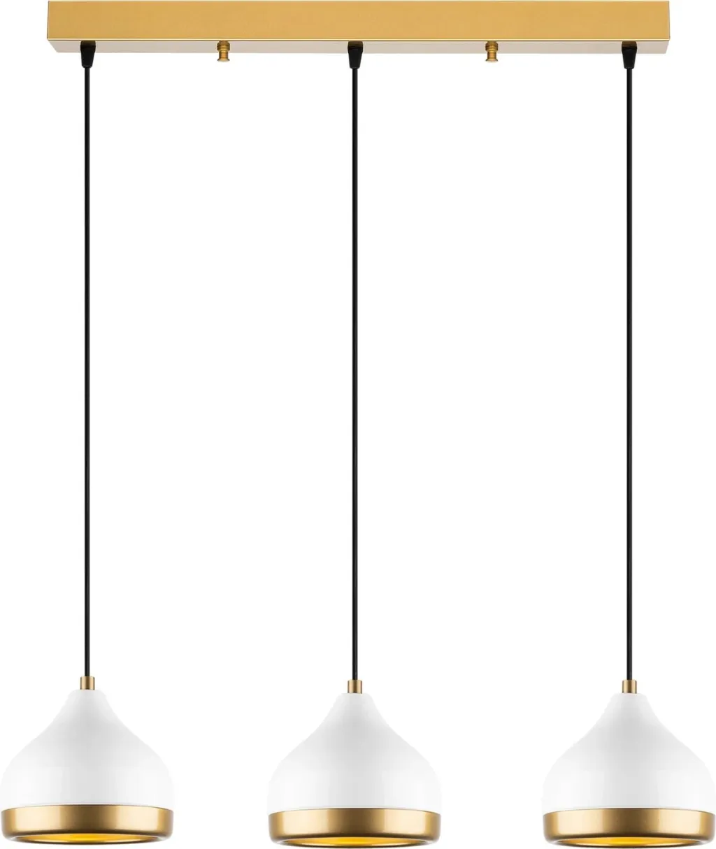 Llambë tavani Opviq, Yildo - M-6880, metalike, e bardhë - 4