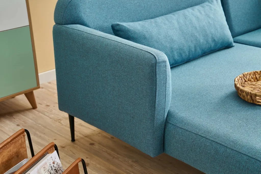 Këndsofa Atelier del Sofa, Revos majtas, ngjyrë turquoise - 2