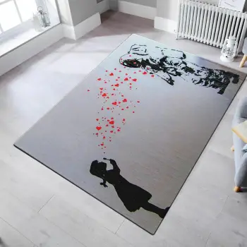 Qilim Bansky, shumëngjyrësh, 80x120cm, Canopus