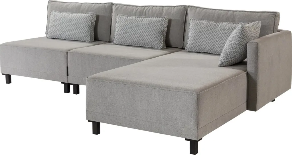 Kënd divan-krevat Atelier del Sofa, Matris, anë e djathtë, ngjyrë gri - 4