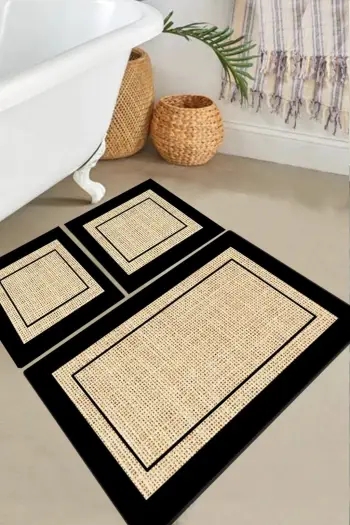 Set tapetash për banjo (3 copë), Mijölnir, Regona, bezhë