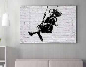 Pikturë dekorative në kanavacë Wallity, WY07, 70x100cm
