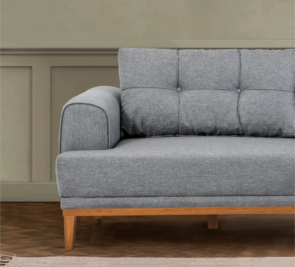 Divan treshe Atelier del Sofa, Vina 3, gri, Atlantic Pine - 3