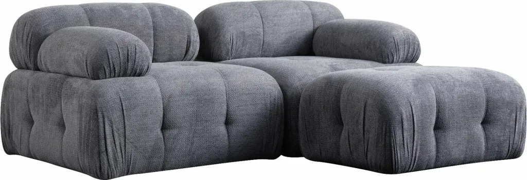 Këndare Atelier del Sofa Petite 2, ngjyrë gri - 2