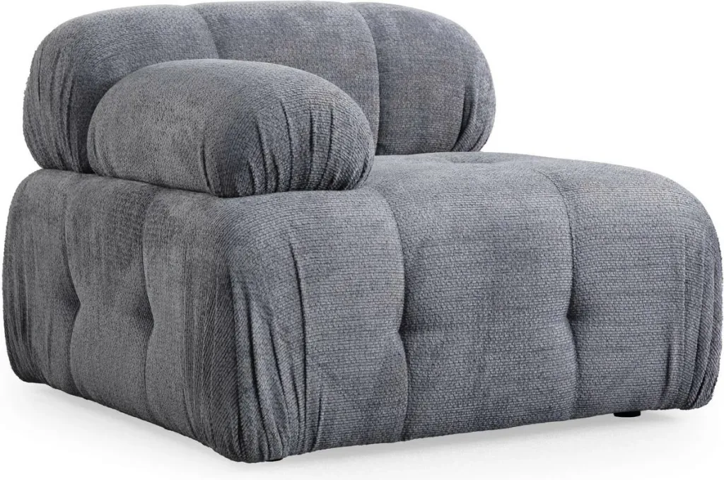 Këndare Atelier del Sofa Petite 2, ngjyrë gri - 3
