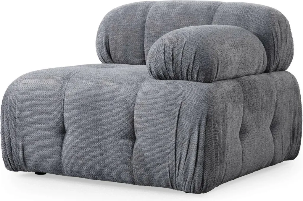 Këndare Atelier del Sofa Petite 2, ngjyrë gri - 4