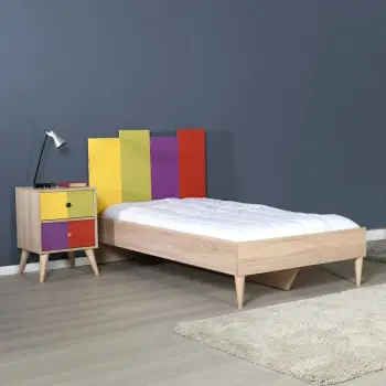 Komodinë Anës Krevati Kmd, shumëngjyrësh