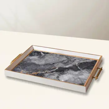 Tabaka qelqi Aberto Design, shumëngjyrëshe, TPB10044, 50x29x3.5 cm
