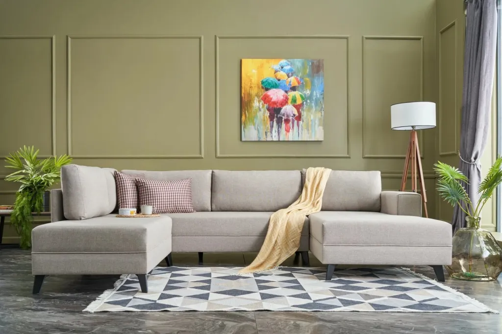 Kënd-sofë krevati Fly, ngjyrë krem, Atelier del Sofa - 1