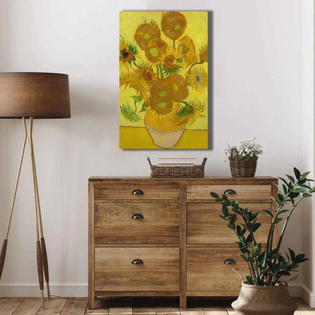 Pikturë dekorative në kanavacë, Wallity, 4570VANGOGH023 - 2
