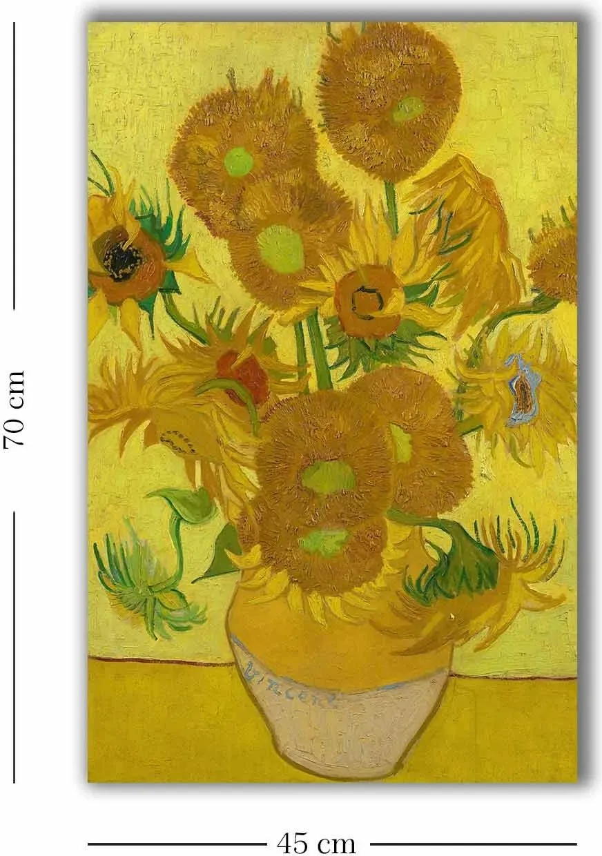 Pikturë dekorative në kanavacë, Wallity, 4570VANGOGH023 - 4