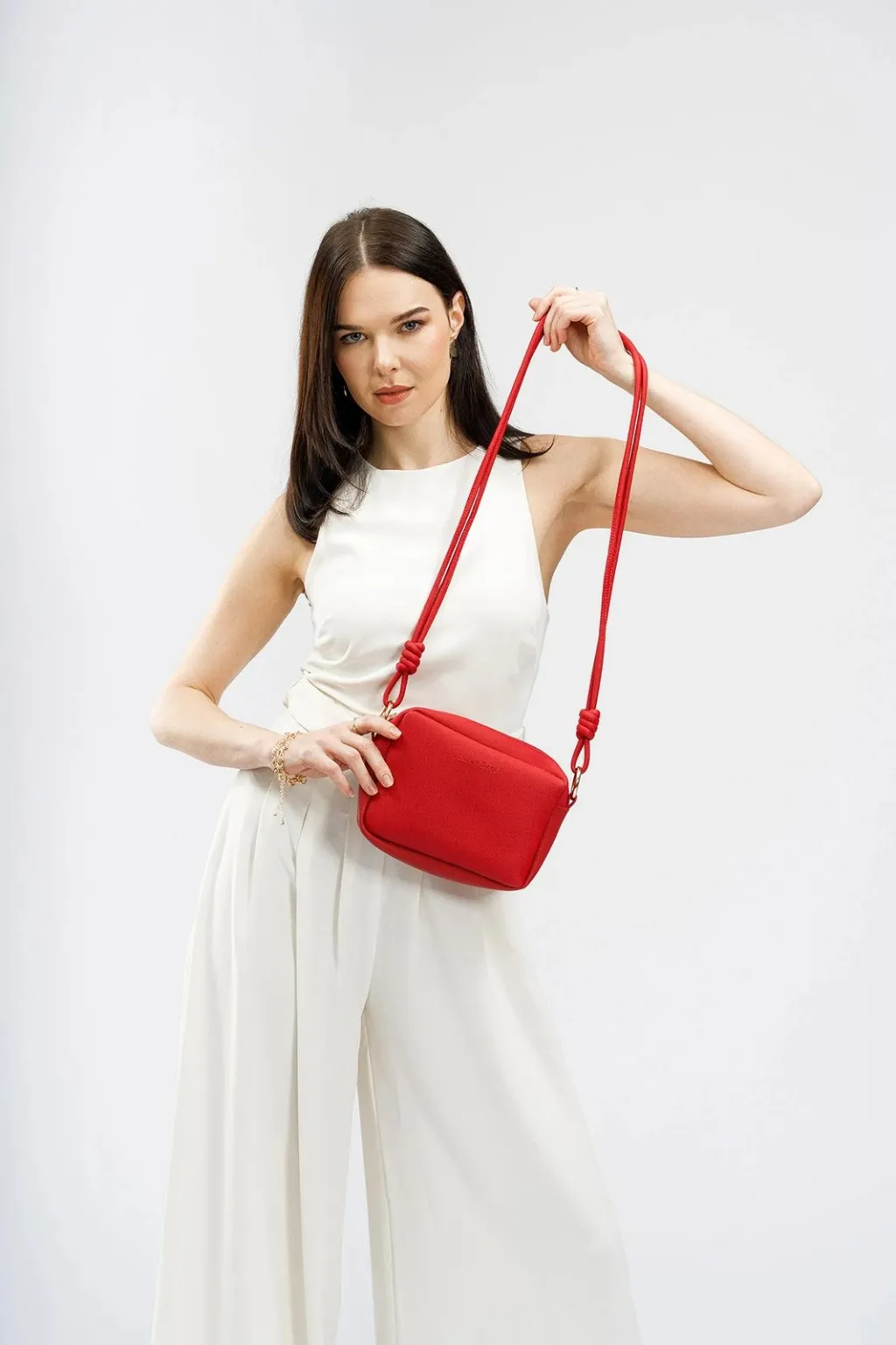 Çantë crossbody Lucky Bees, e kuqe, 1269 v2 - 6
