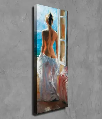 Pikturë dekorative në kanavacë, Wallity, PC202, shumëngjyrëshe, 30x80cm
