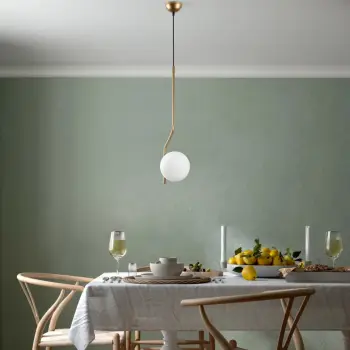 Llambë tavani Opviq Tulıp, ngjyrë ari, 70-100cm