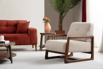 Karrige krahu Athena Bergere, bezhë