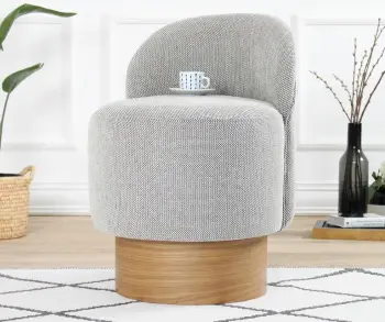 Puf Atelier del Sofa, ngjyrë gri, Barren