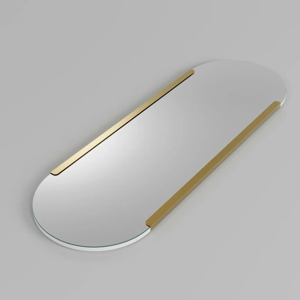 Pasqyrë Gold 60, artë - 3