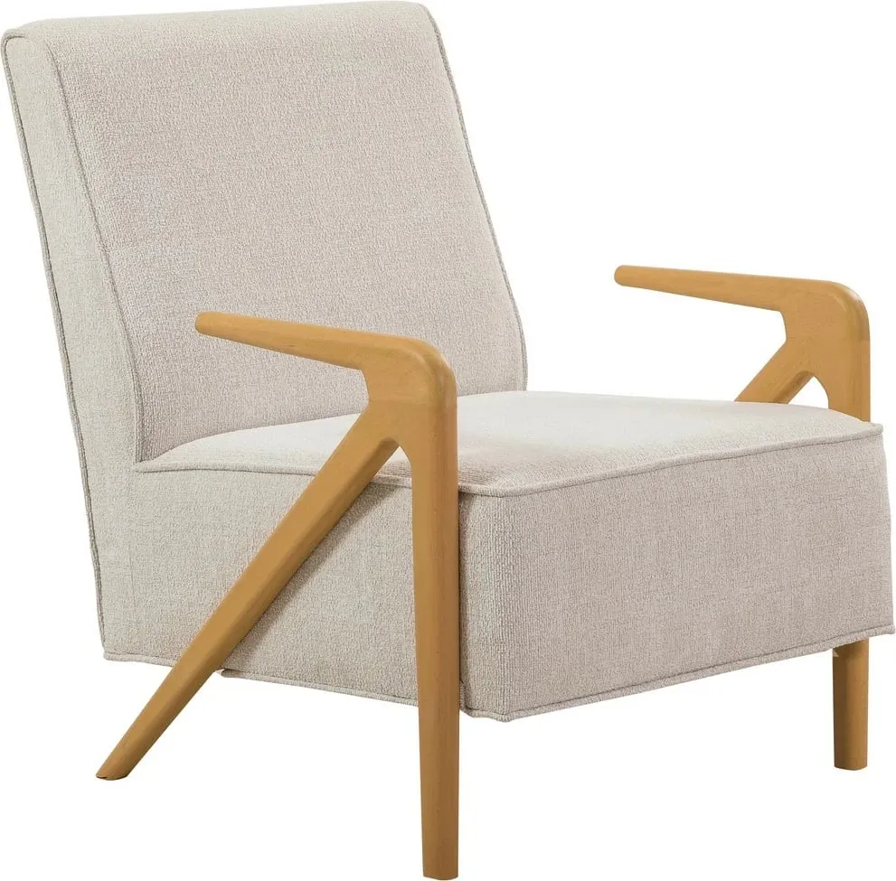 Karrige Wing Atelier del Sofa, dru lisi, krem - 3