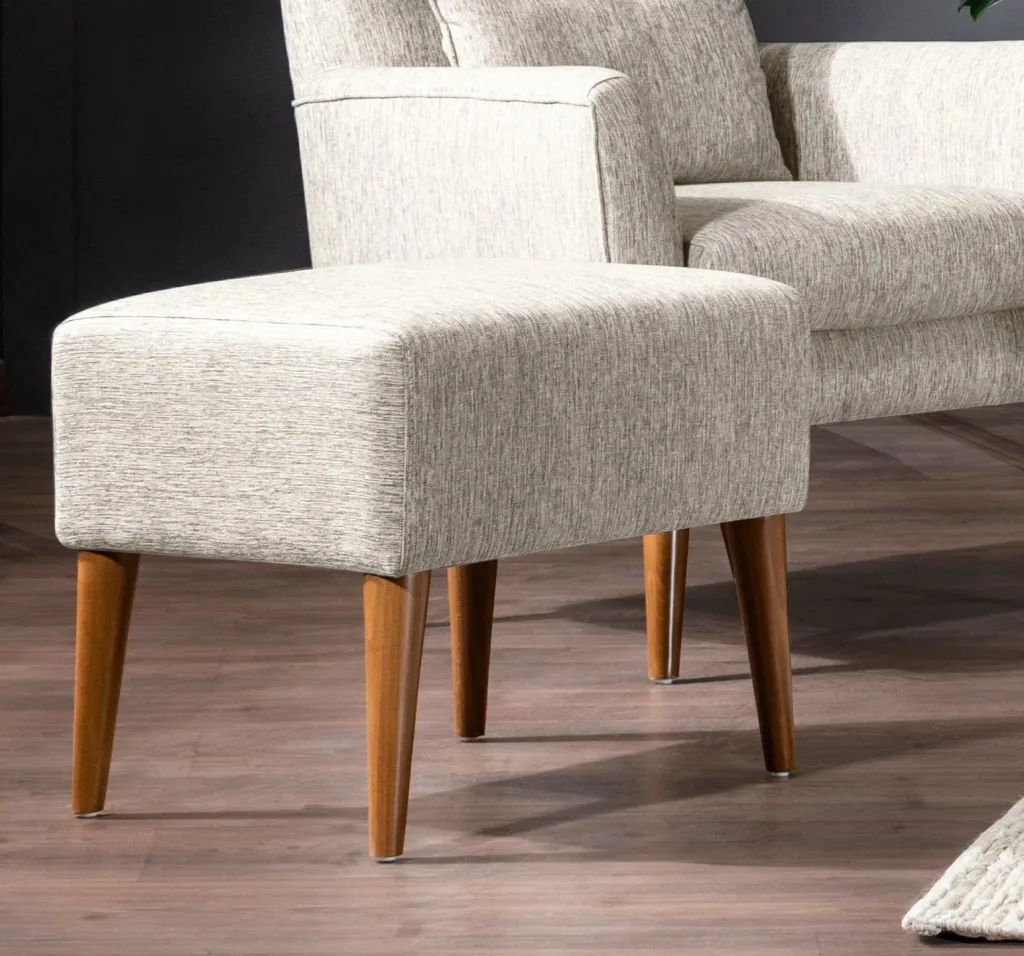 Puf Zeni, krem, Atelier del Sofa - 4