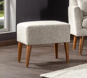 Puf Zeni, krem, Atelier del Sofa