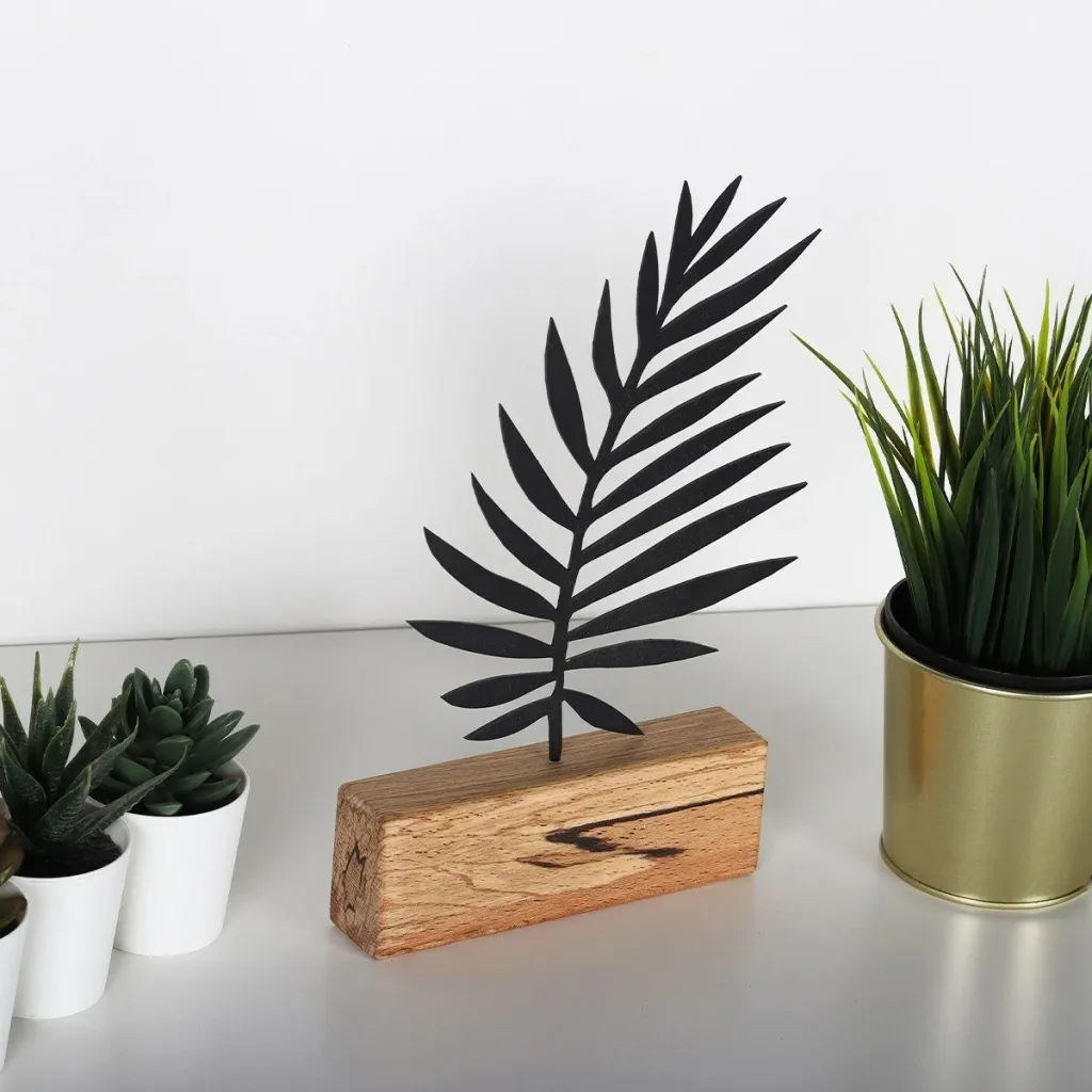 Objekt dekorativ Aberto Design, kuaj, ngjyrë e zezë - 2