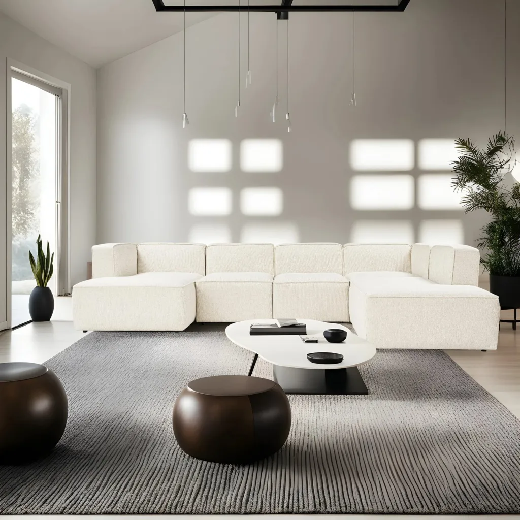 Këndore Atelier del Sofa, More M -(M4-M2-M1-M3), krem - 2