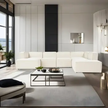Këndore Atelier del Sofa, More M -(M4-M2-M1-M3), krem