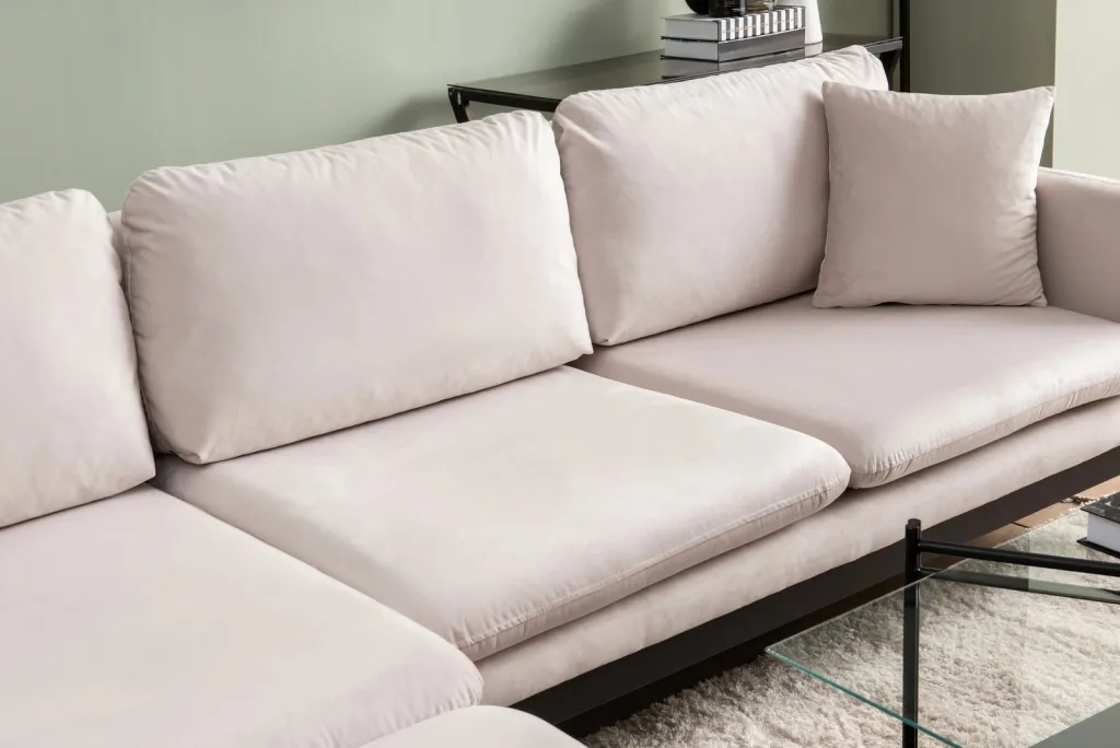 Këndsofa Atelier del Sofa, Reya, ngjyrë ecru - 5