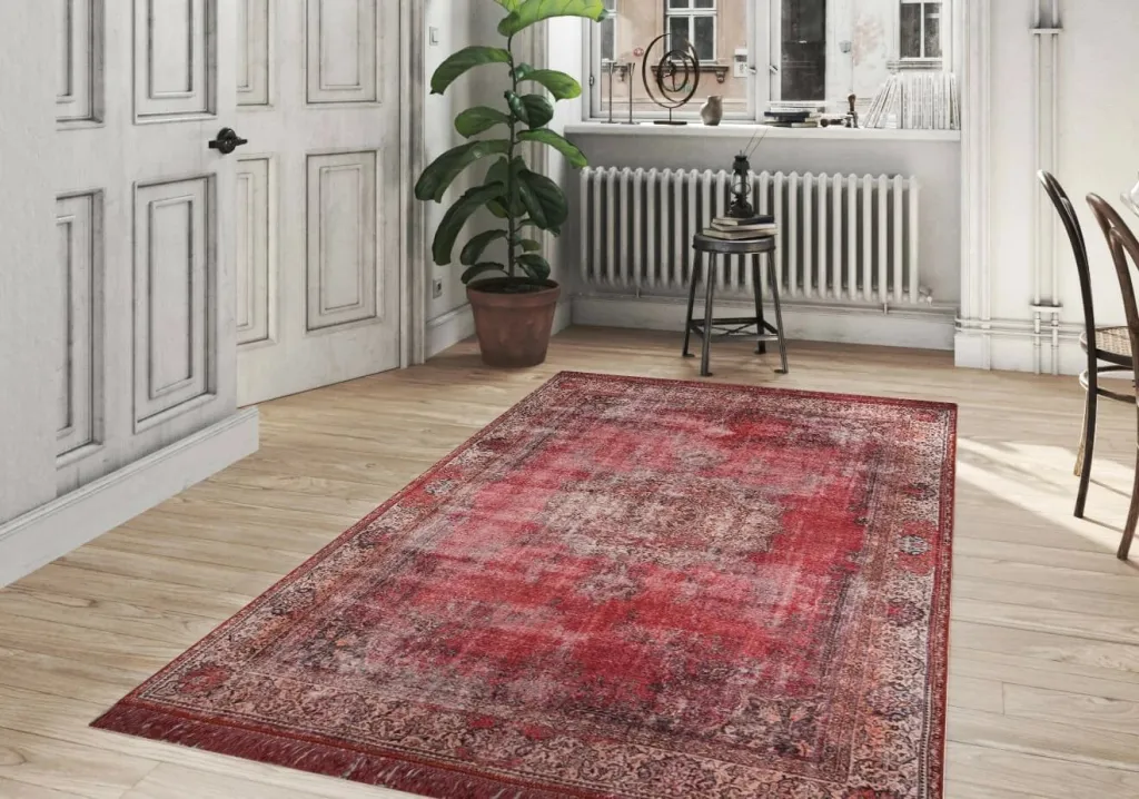 Qilim (230 x 330) Conceptum Hypnose, Blues Chenille - e kuqe AL 119 - 1