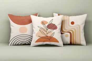 Set mbulesash për jastëk, dizajn Aberto, Asr_plw25 - 48, 3 copë