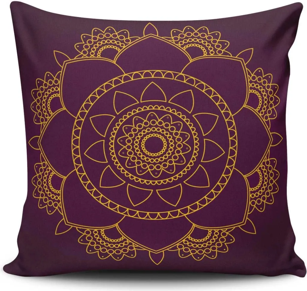 Jastëk mbulesë Aberto Design, MANDALA-36, pa mbushje - 1