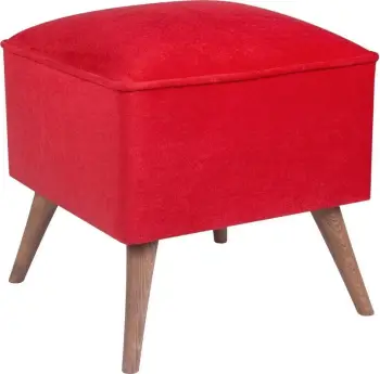 Puf i kuq Atelier del Sofa, Bern